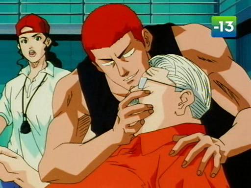 Otaku Gallery  / Anime e Manga / Slam Dunk / Screen Shots / Episodi / 097 - Il ritorno di Uozumi / 027.jpg